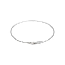 Bracelet Jonc DINH VAN "Serrure" en or blanc - Castafiore