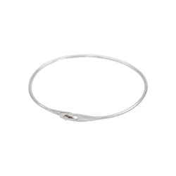 Bracelet Jonc DINH VAN "Serrure" en or blanc - Castafiore