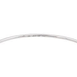 Bracelet Jonc DINH VAN "Serrure" en or blanc et diamant - Castafiore