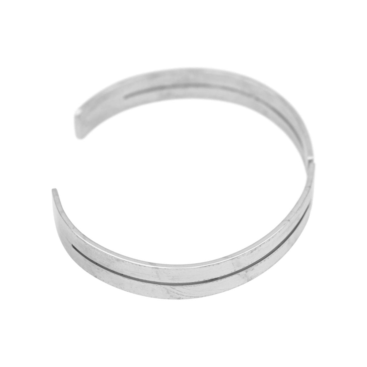 Bracelet Jonc DINH VAN "Seventies" en or blanc - Castafiore