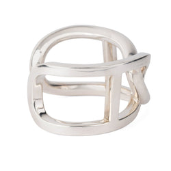 Bracelet jonc en argent de la maison Hermès - Castafiore