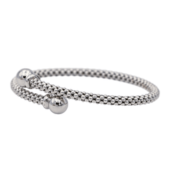 Bracelet Jonc en or blanc - Castafiore
