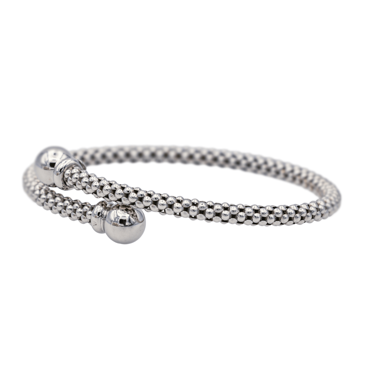 Bracelet Jonc en or blanc - Castafiore