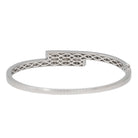 Bracelet Jonc en Or blanc et Diamant - Castafiore