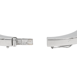 Bracelet Jonc en or blanc et diamant - Castafiore