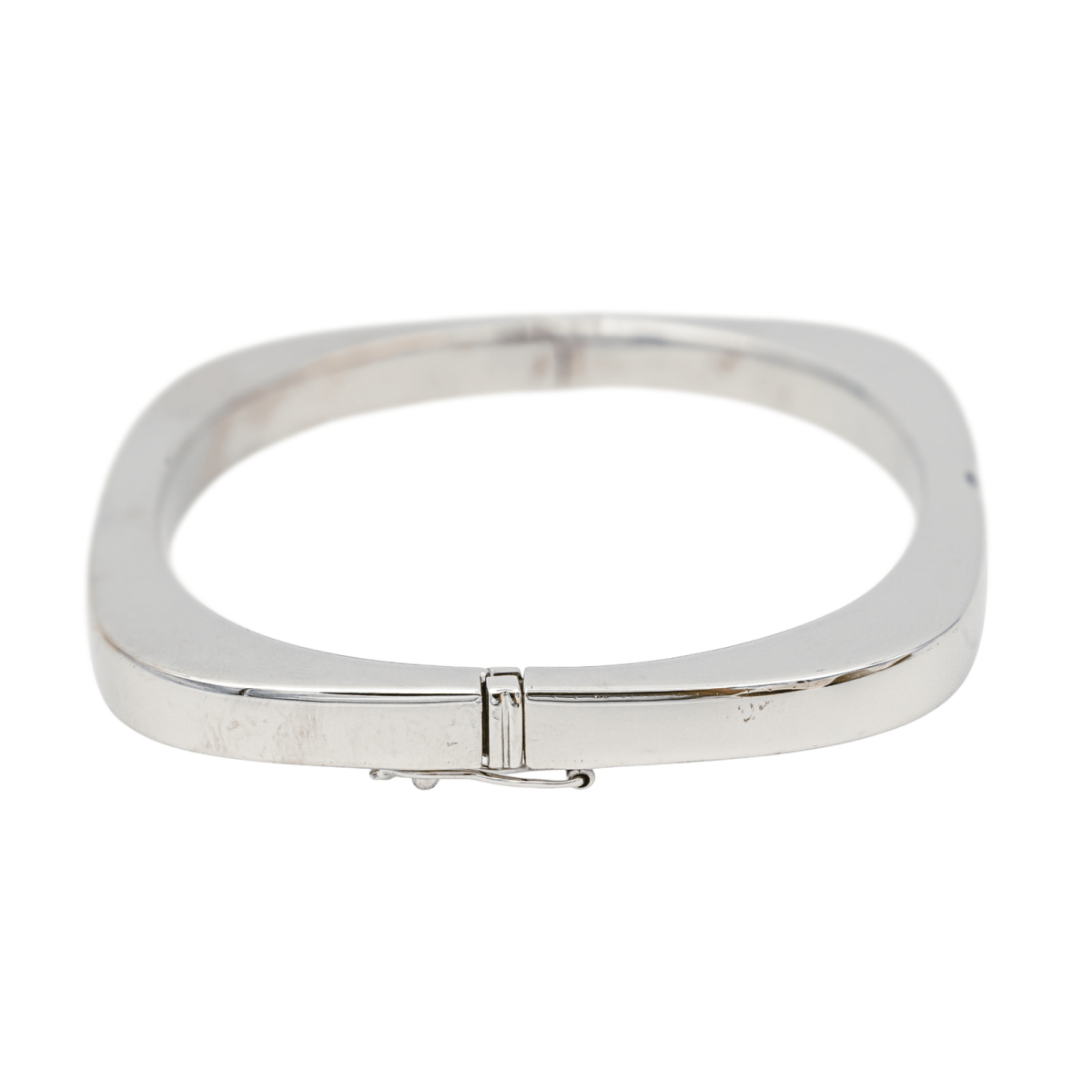 Bracelet Jonc en or blanc et diamant - Castafiore