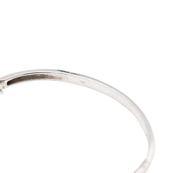 Bracelet Jonc en or blanc et diamants - Castafiore