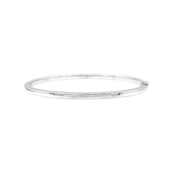Bracelet Jonc en or blanc et diamants - Castafiore