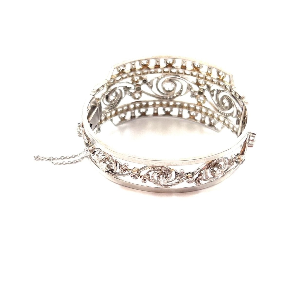 Bracelet Jonc en or et diamants - Castafiore