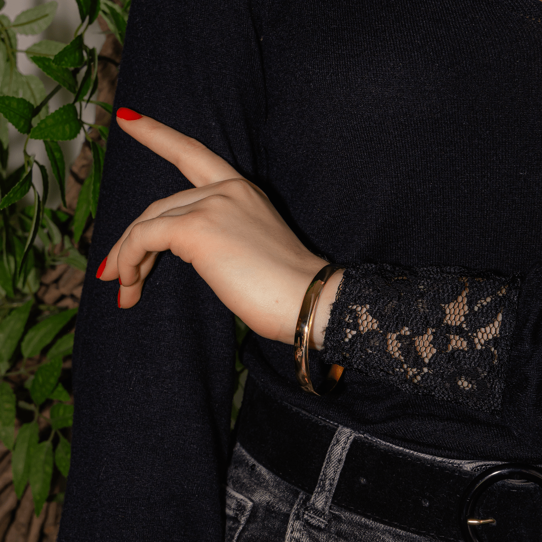 Bracelet Jonc en or jaune - Castafiore