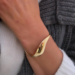 Bracelet Jonc en or jaune - Castafiore