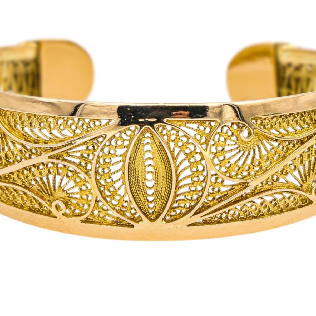 Bracelet Jonc en or jaune - Castafiore