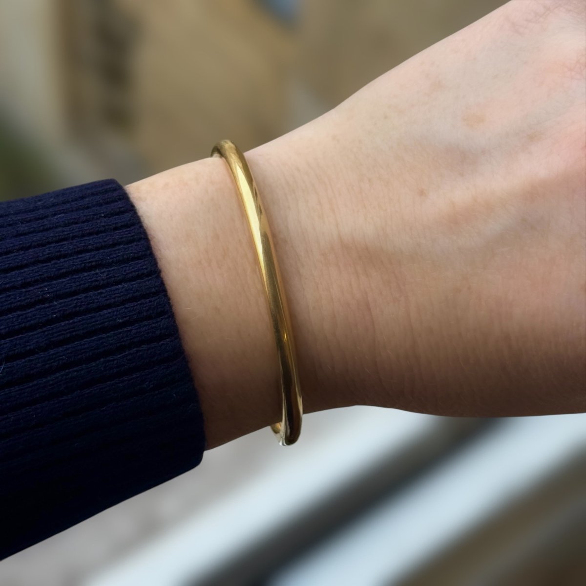 Bracelet Jonc en or jaune - Castafiore