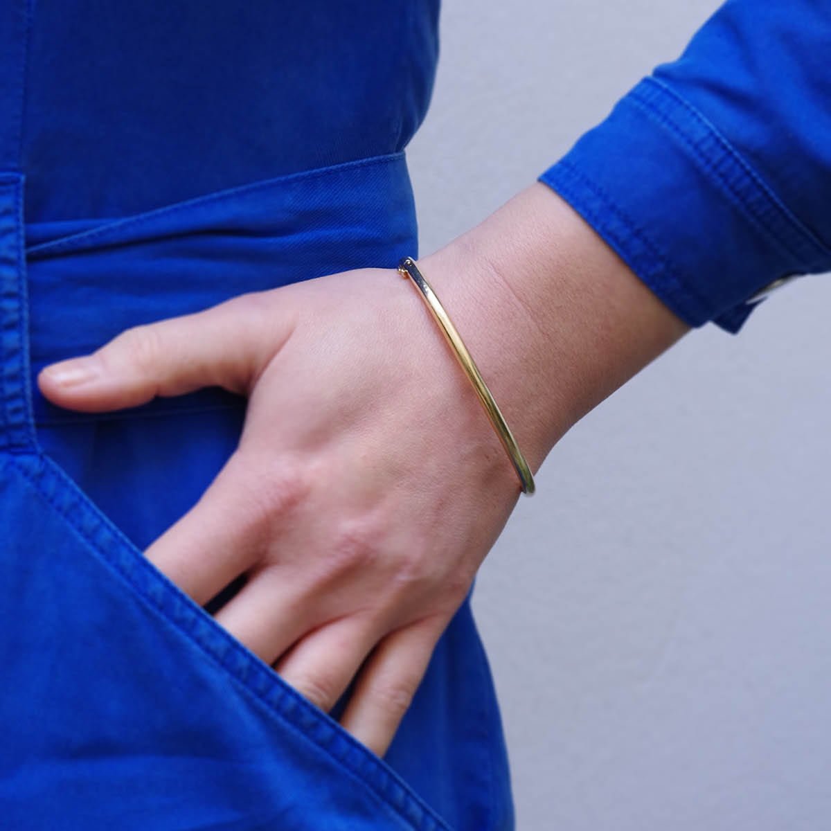 Bracelet Jonc en or jaune - Castafiore