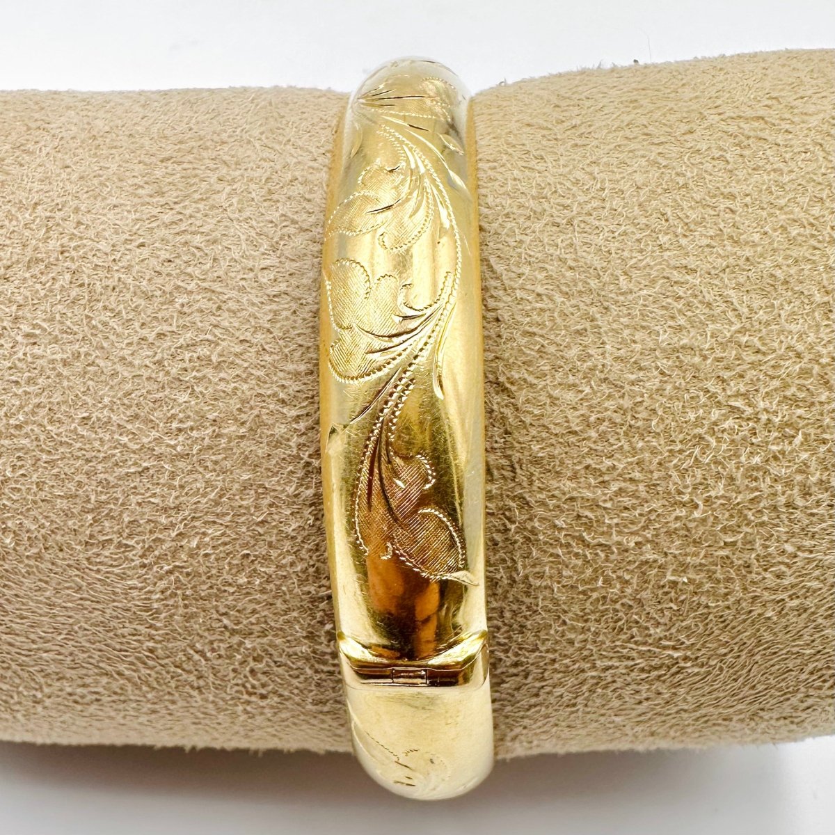 Bracelet jonc en or jaune - Castafiore