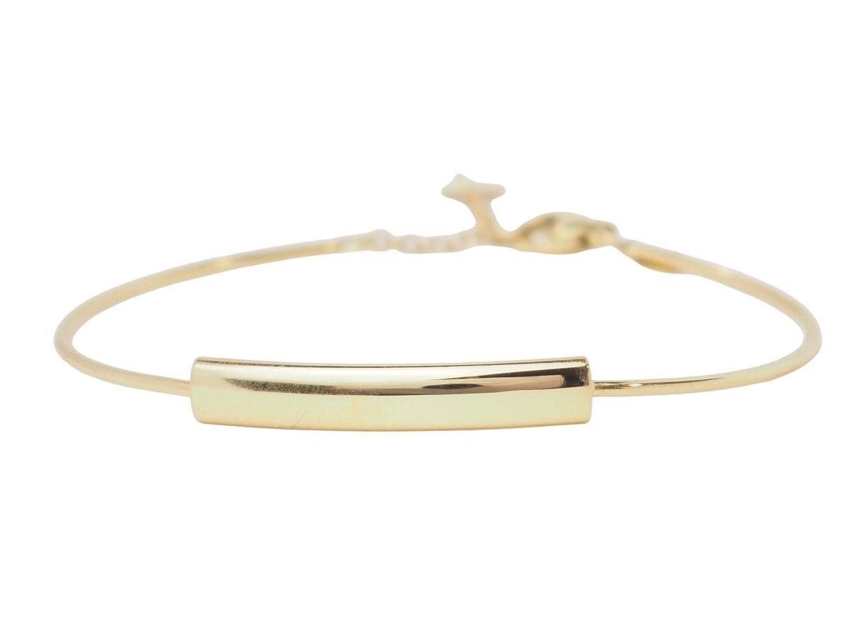 Bracelet Jonc en or jaune - Castafiore