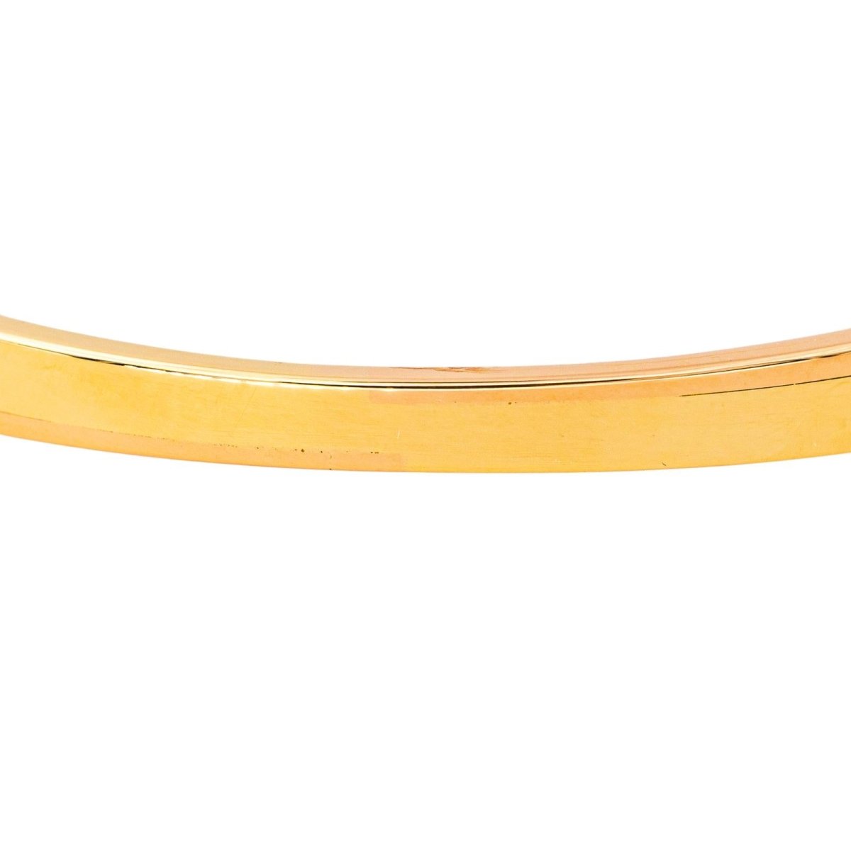 Bracelet Jonc en or jaune et diamants - Castafiore