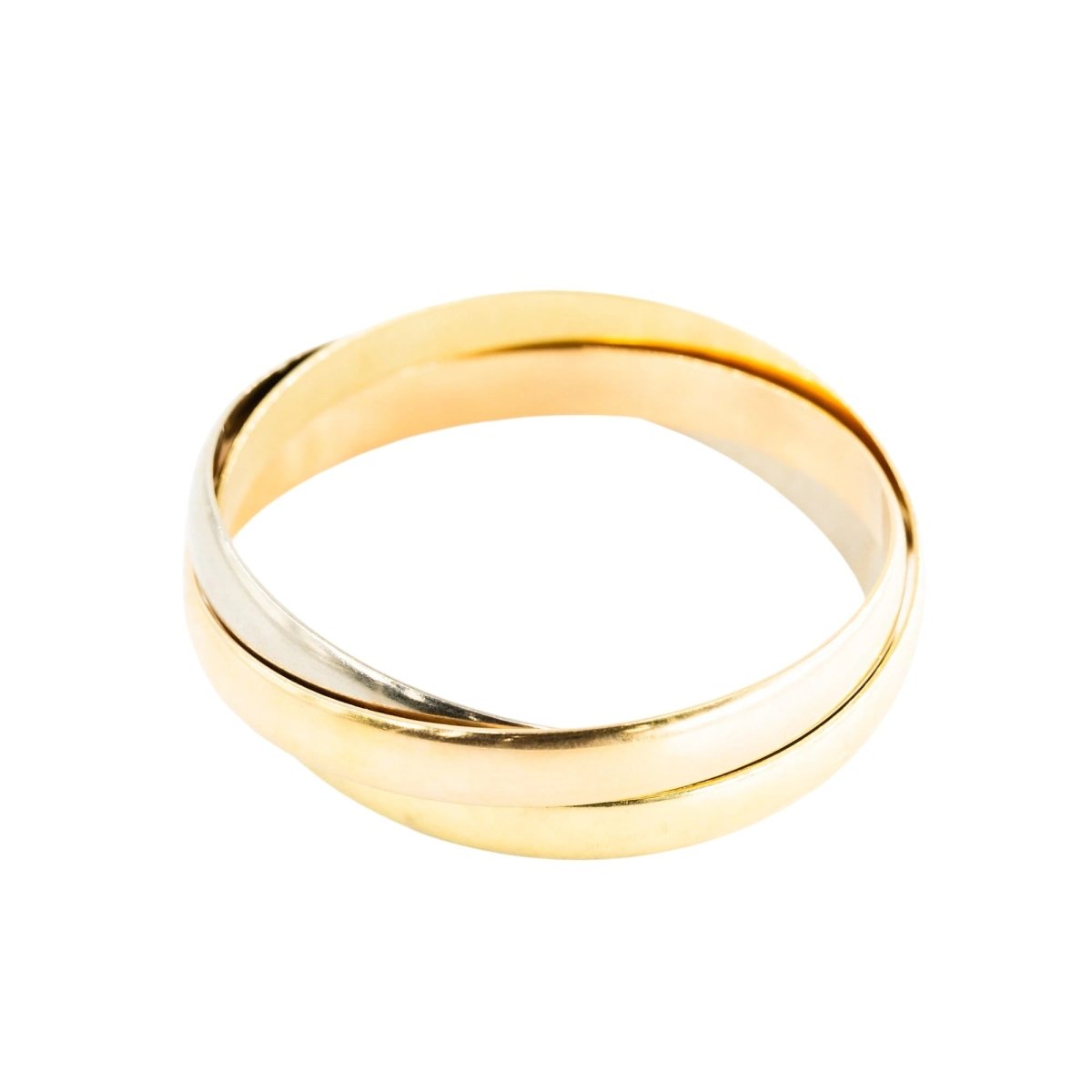 Bracelet Jonc en or jaune, or blanc et or rose - Castafiore