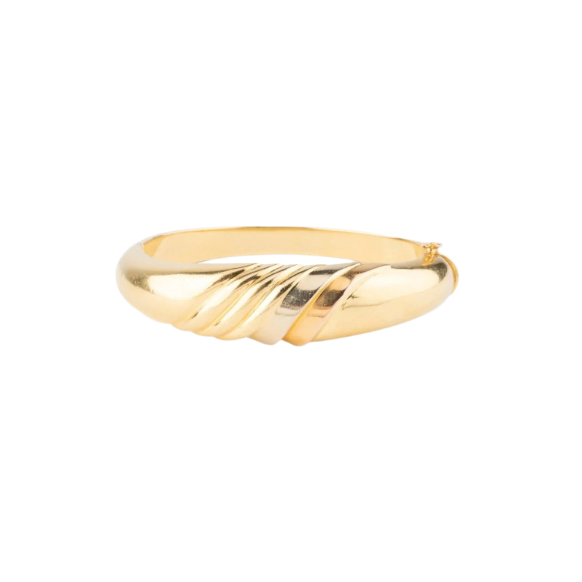 Bracelet Jonc en or jaune, or blanc et or rose - Castafiore