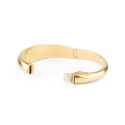 Bracelet Jonc en or jaune, or blanc et or rose - Castafiore