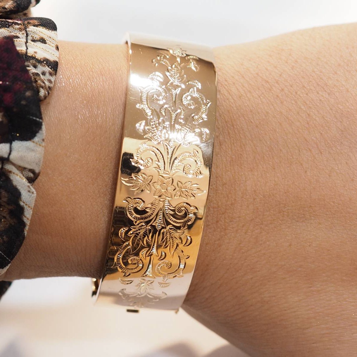 Bracelet Jonc en or rose - Castafiore