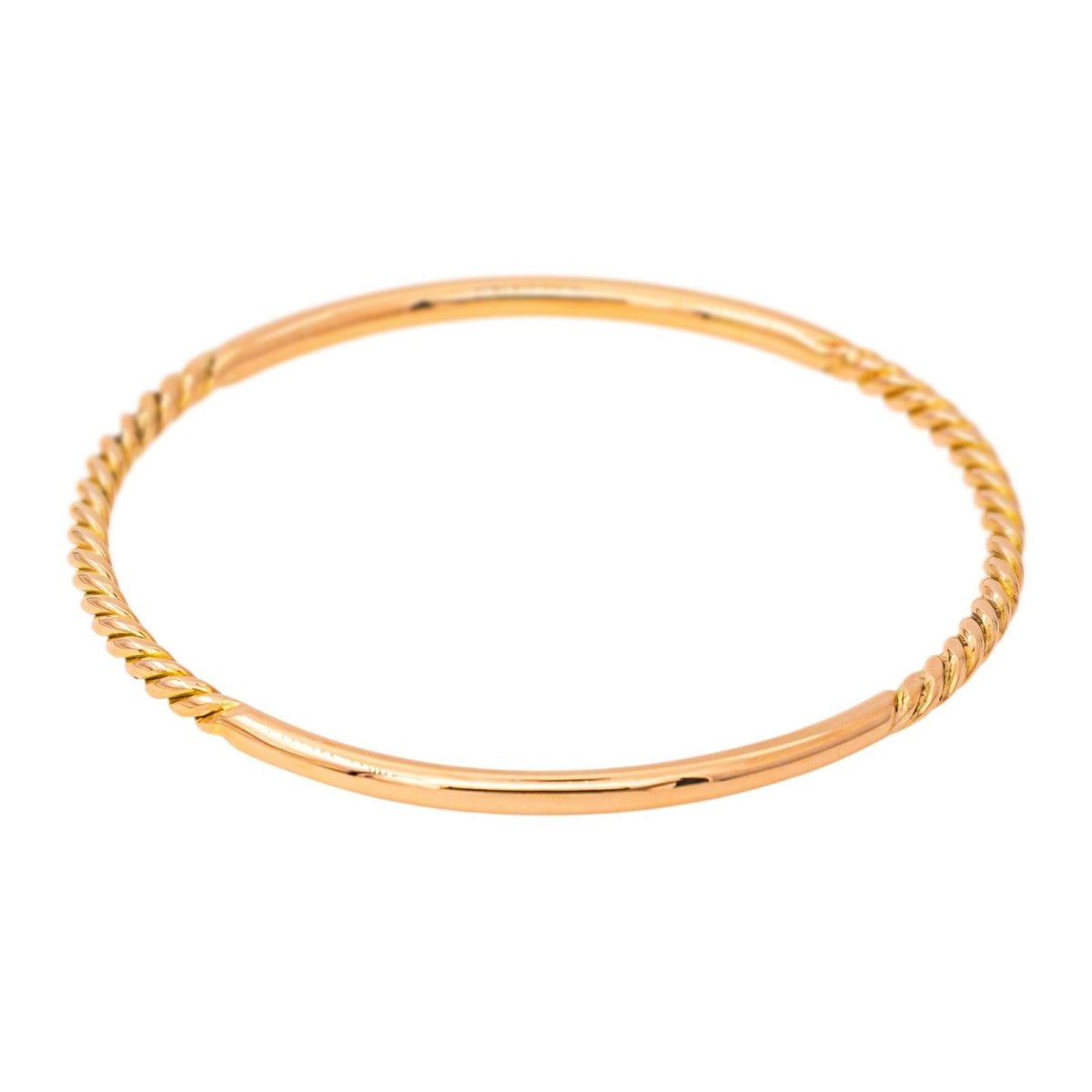 Bracelet Jonc en or rose - Castafiore