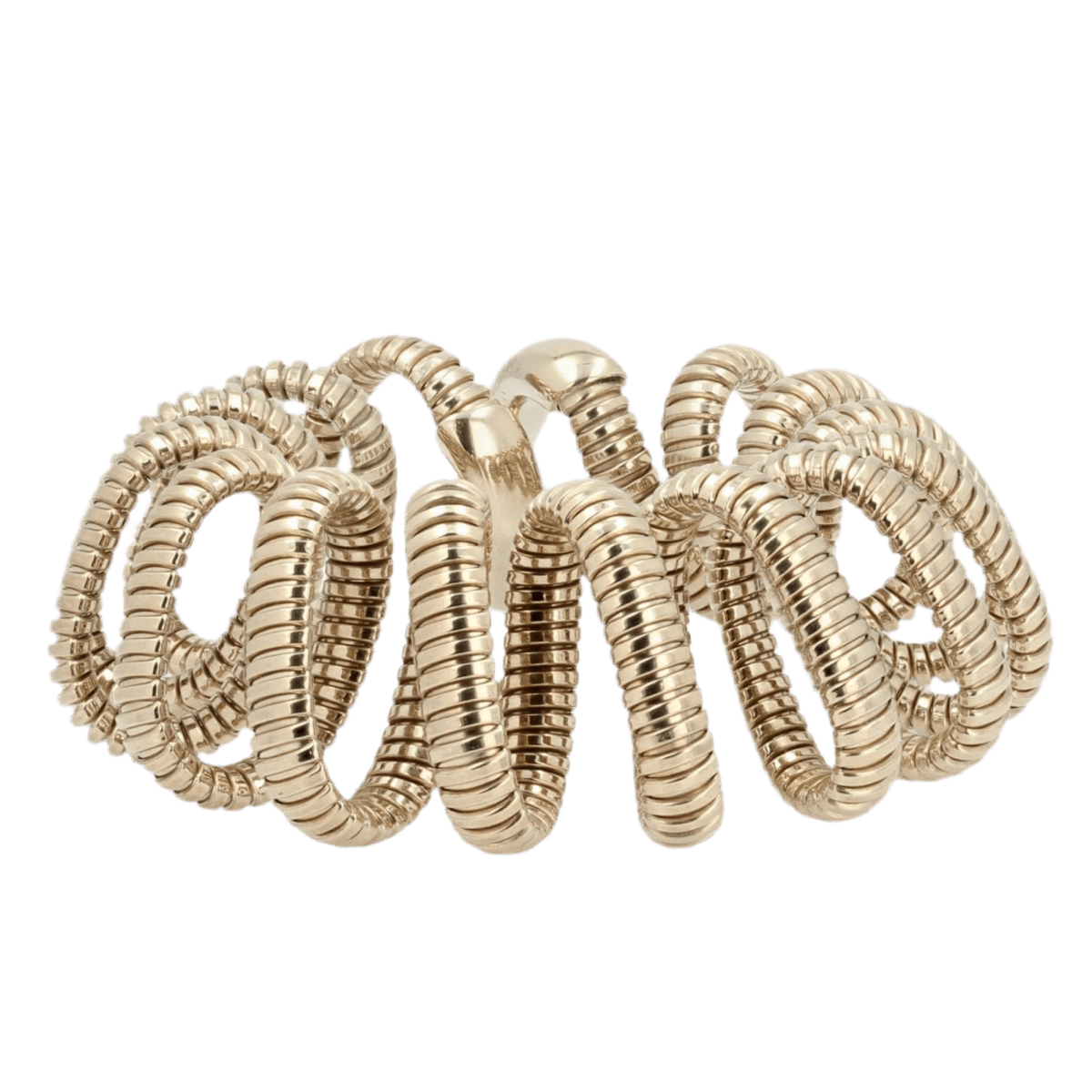 Bracelet Jonc en vermeil et argent - Castafiore