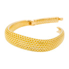 Bracelet Jonc , "Essaim d'abeille" en or jaune - Castafiore