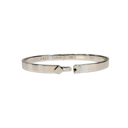 Bracelet Jonc FRED en or blanc - Castafiore