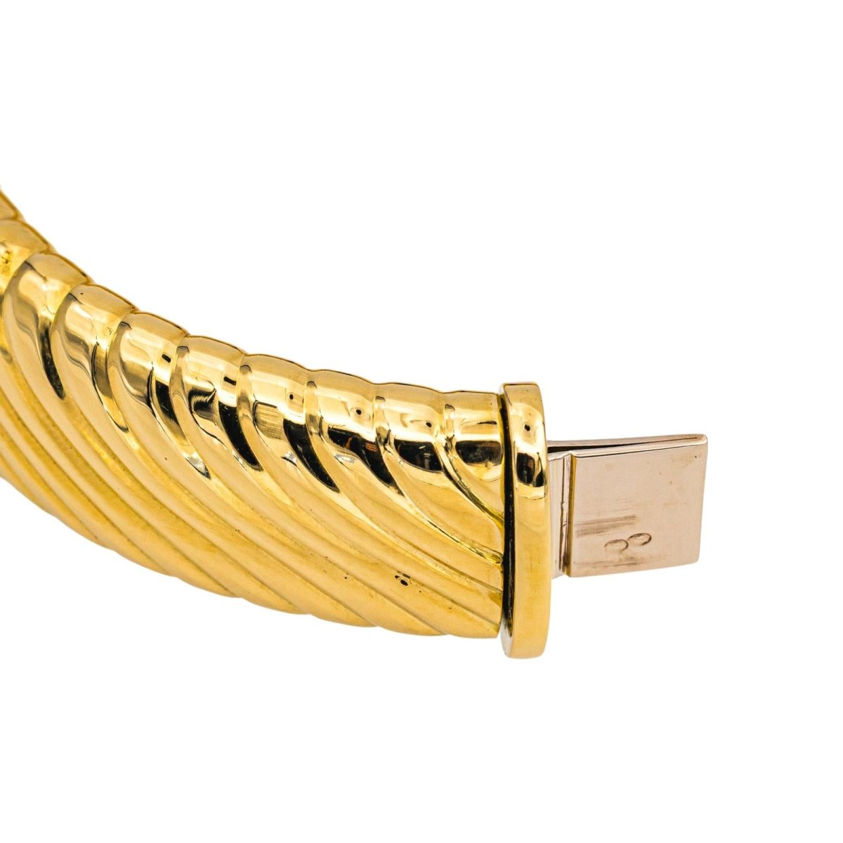 Bracelet Jonc FRED en or jaune - Castafiore