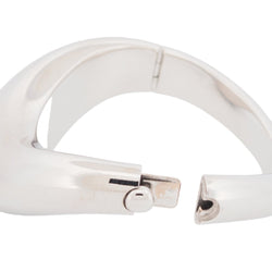 Bracelet Jonc FRED "Mouvementé" en or blanc - Castafiore