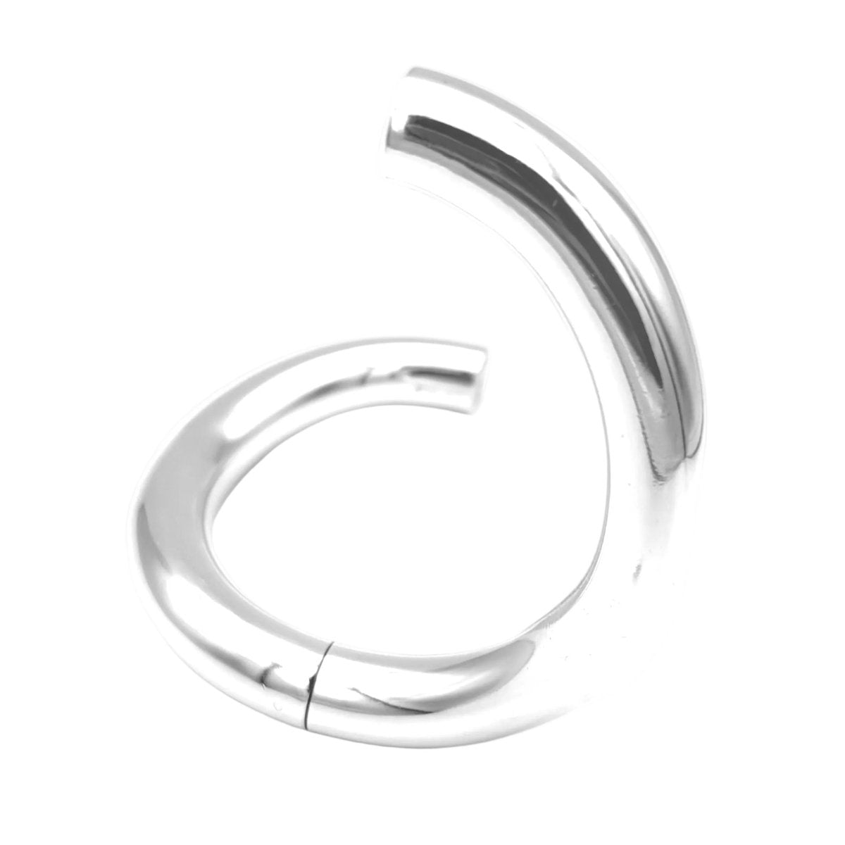 Bracelet Jonc HERMÈS "Lima" en argent - Castafiore