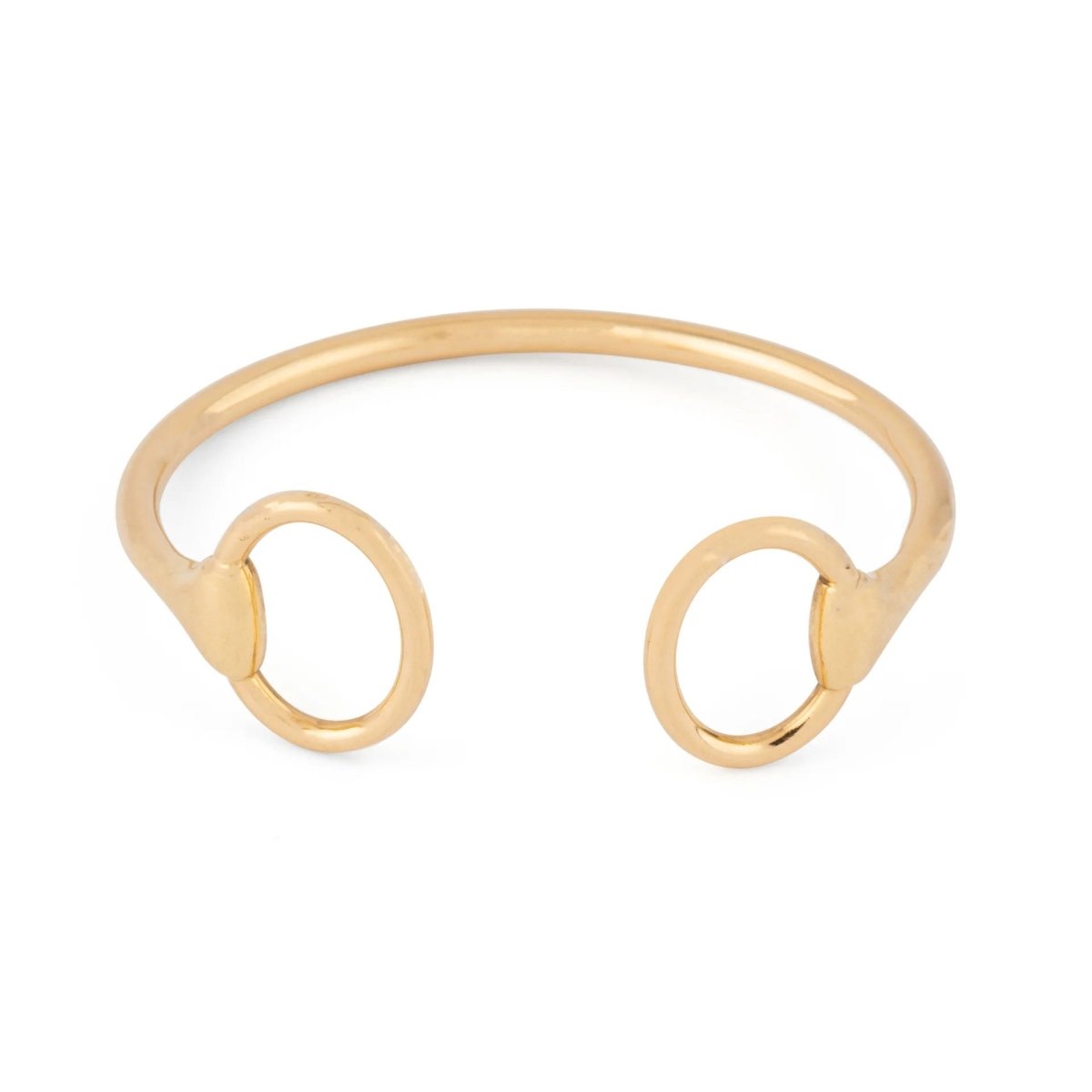 Castafiore Gucci 18k Gold Horsebit Bracelet Hermes Nausicaa