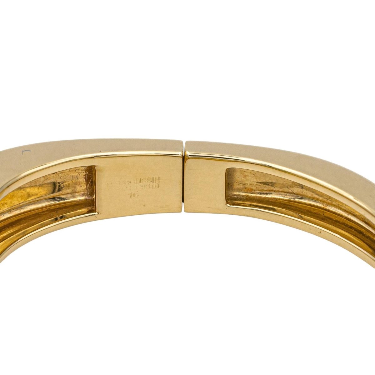 Bracelet Jonc MAUBOUSSIN en or jaune et or blanc - Castafiore
