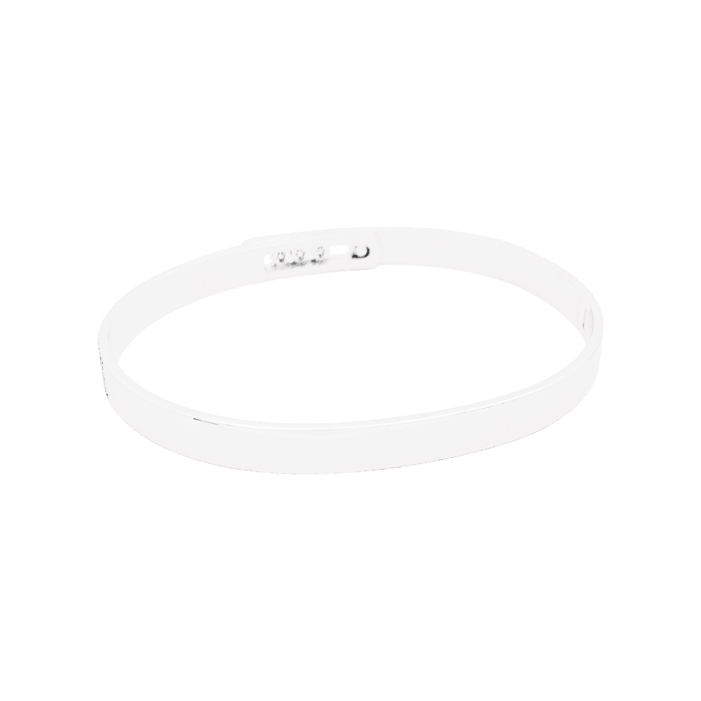 Bracelet Jonc MESSIKA "Bangle Pavé Move Noa" en or blanc et diamants - Castafiore