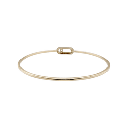 Bracelet Jonc MESSIKA "Jonc Flex Pavé Move Uno" en or rose et diamants - Castafiore
