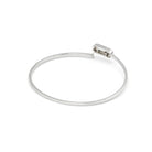 Bracelet Jonc MESSIKA "Move Uno" en or blanc et diamants - Castafiore