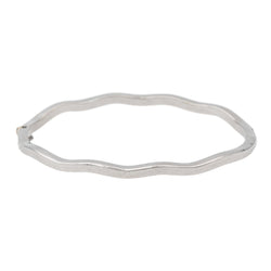 Bracelet Jonc Or blanc - Castafiore