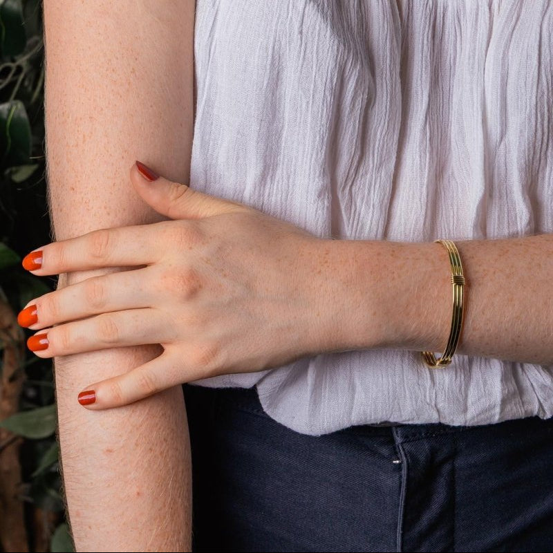 Bracelet Jonc Or jaune - Castafiore