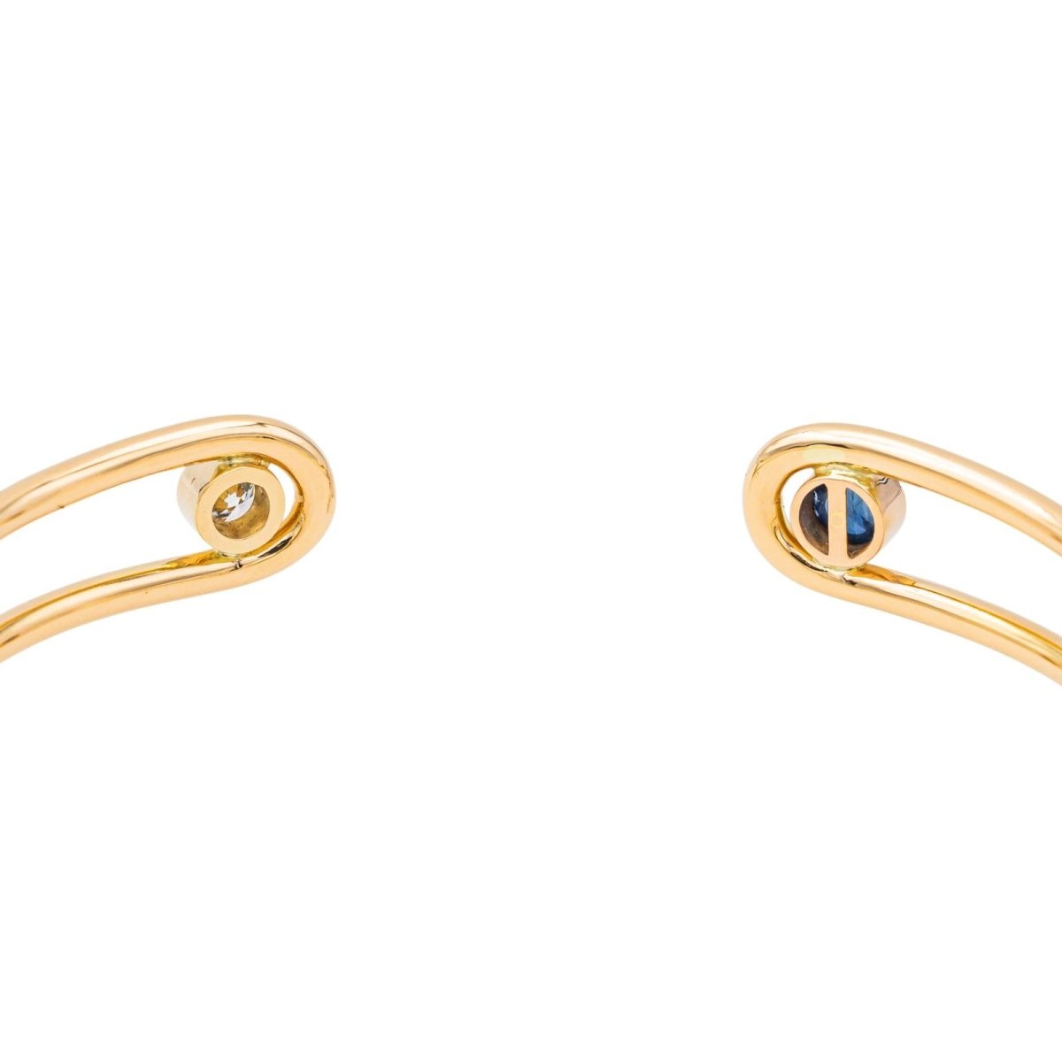 Bracelet Jonc Or jaune Diamant - Castafiore