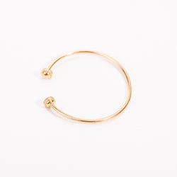 Bracelet Jonc ouvert en or rose et diamants - Castafiore