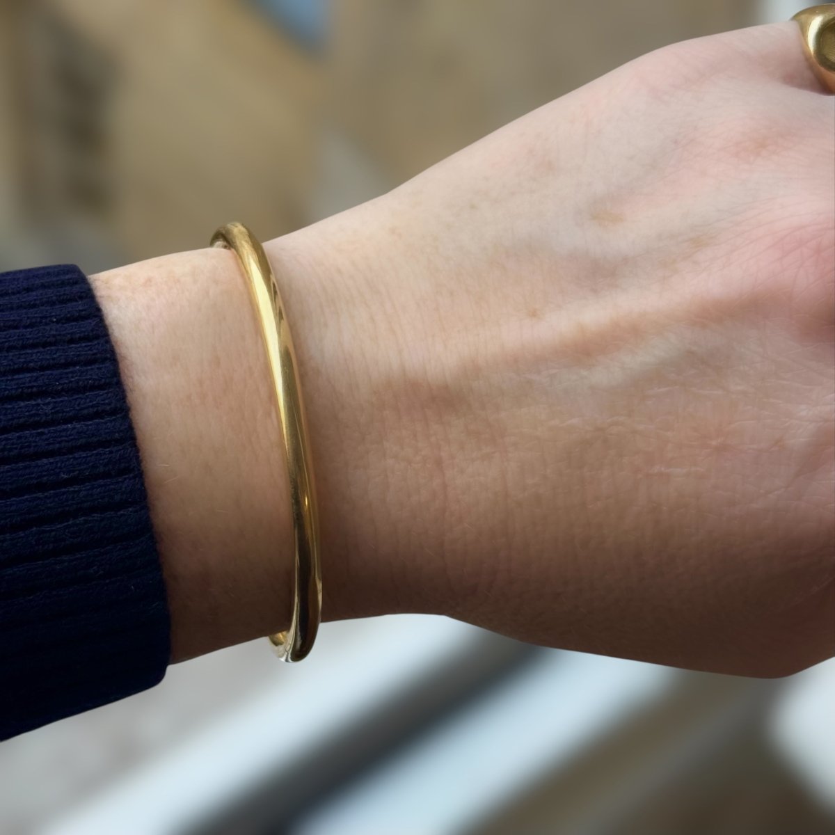Bracelet jonc ouvrant, moyen modèle - Castafiore
