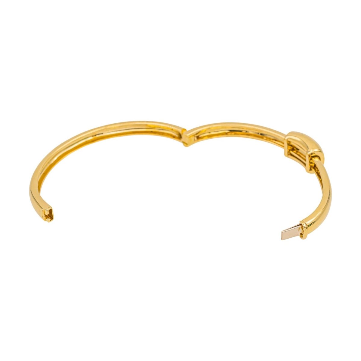 Bracelet Jonc PIAGET en or jaune et diamants - Castafiore