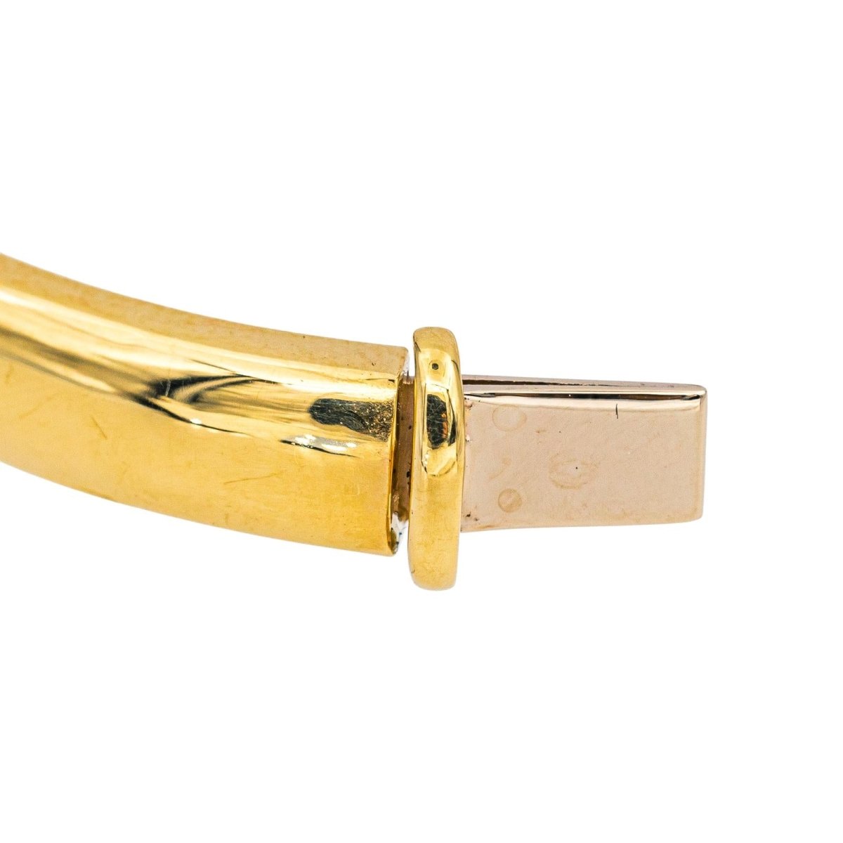 Bracelet Jonc PIAGET en or jaune et diamants - Castafiore