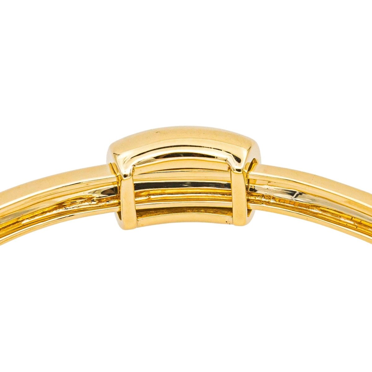 Bracelet Jonc PIAGET en or jaune et diamants - Castafiore