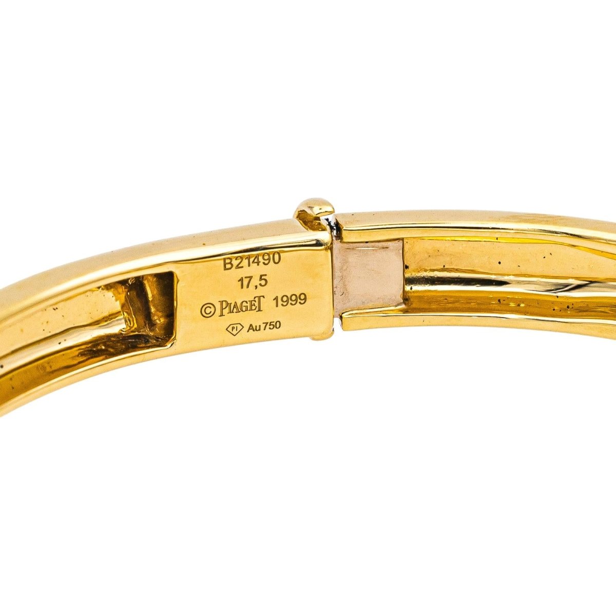 Bracelet Jonc PIAGET en or jaune et diamants - Castafiore