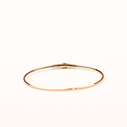 Bracelet jonc Pomellato "M’ama non M’ama" lapis - lazuli et saphirs - Castafiore