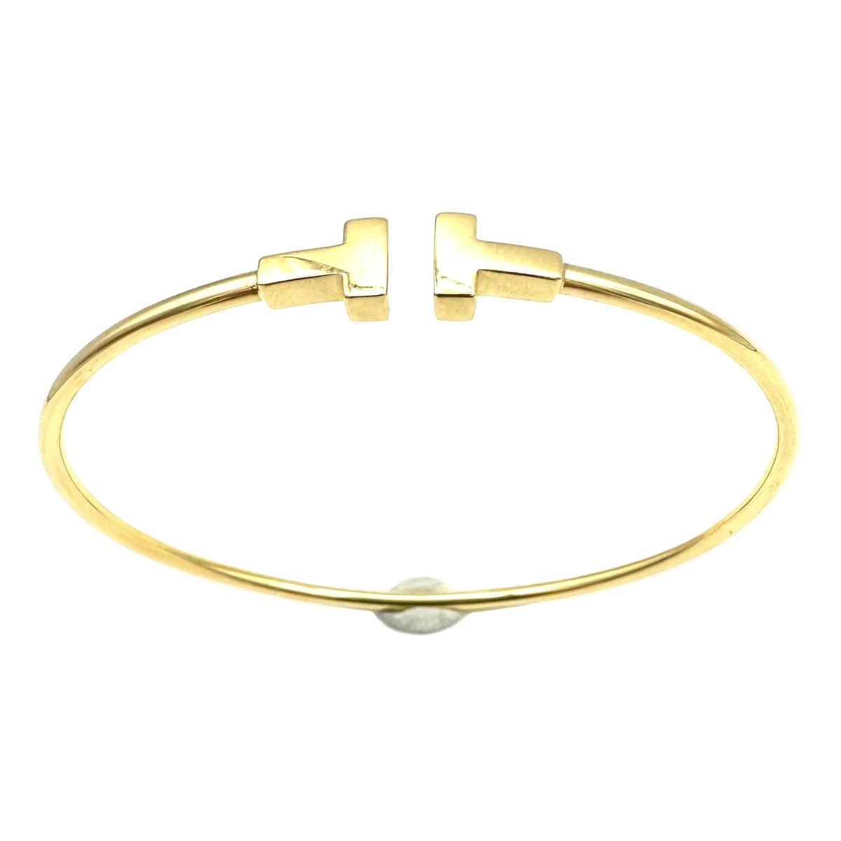 Bracelet Jonc TIFFANY & CO. "Wire" en or jaune - Castafiore
