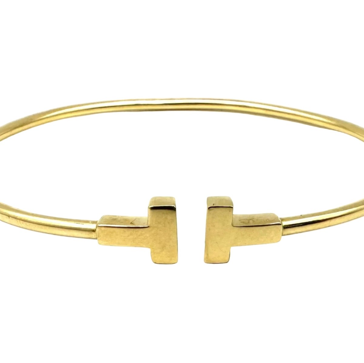 Bracelet Jonc TIFFANY & CO. "Wire" en or jaune - Castafiore