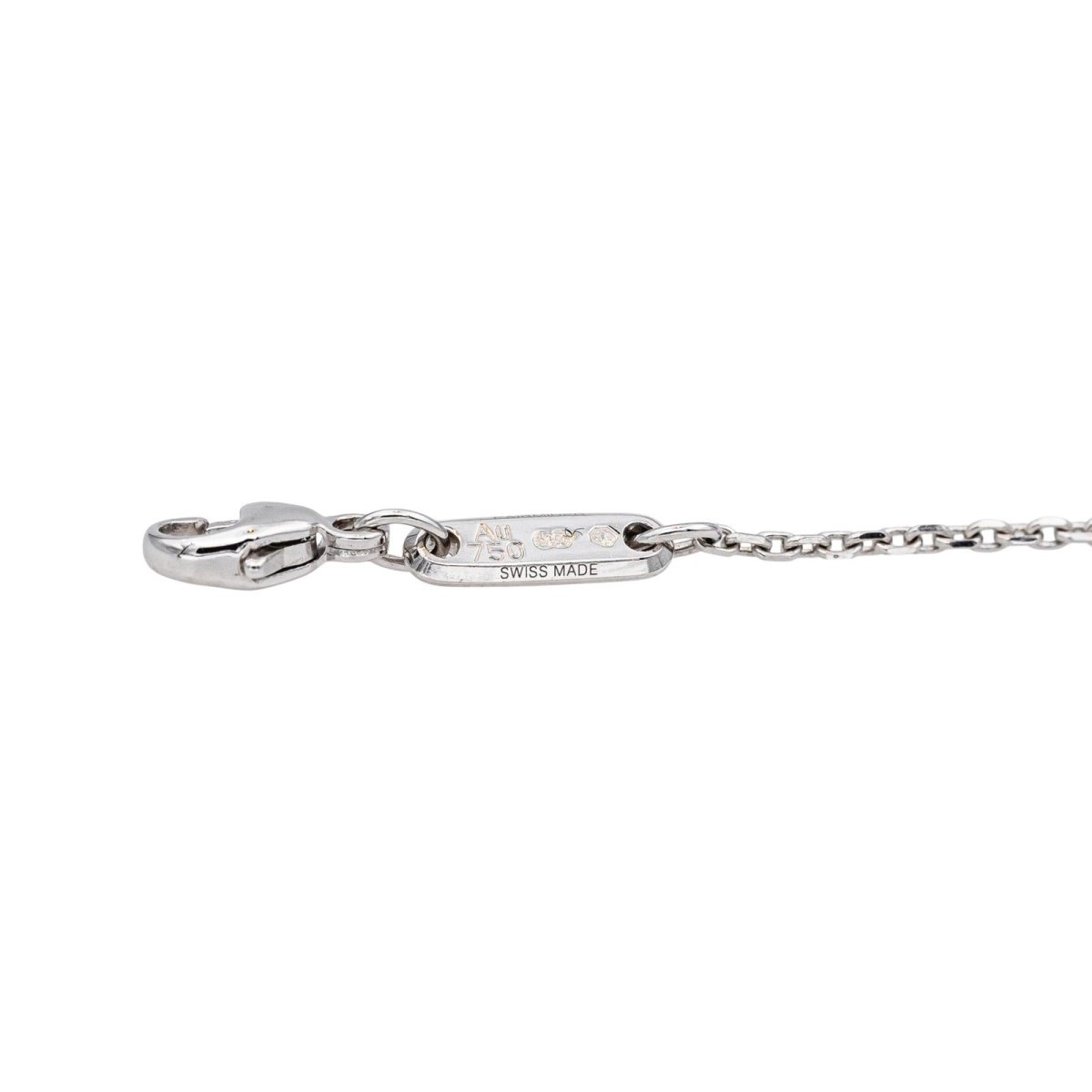 Bracelet Ligne CHOPARD "Ice Cube" en or blanc et diamants - Castafiore